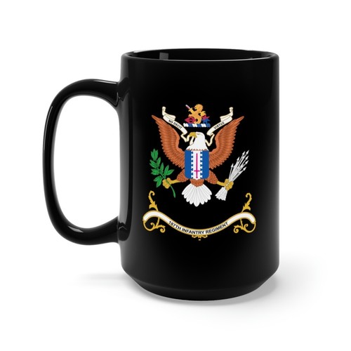 Black mug 15oz regimental - -,